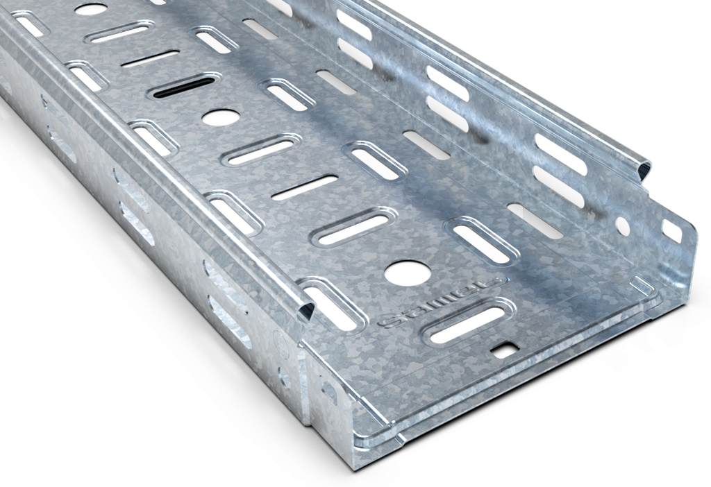 Tramo Recto  Smarttray de 200 mm #22 BLANCO