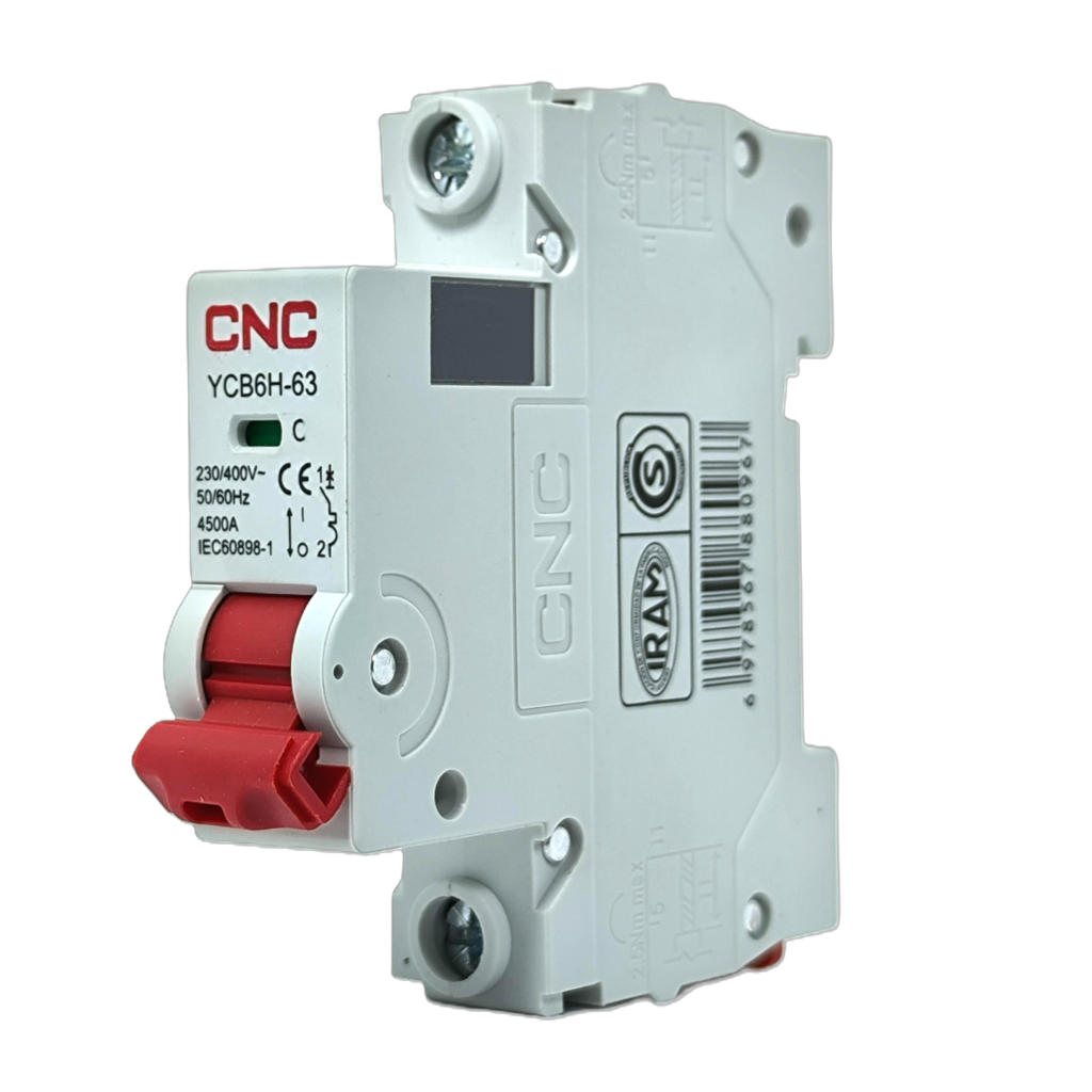 Térmica 1x50A 4,5Ka 230/400V 50/60Hz Curva=C