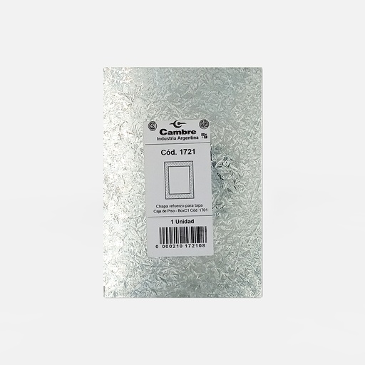 [CAM1721] CHAPA REFUERZO PARA CAJA 1701
