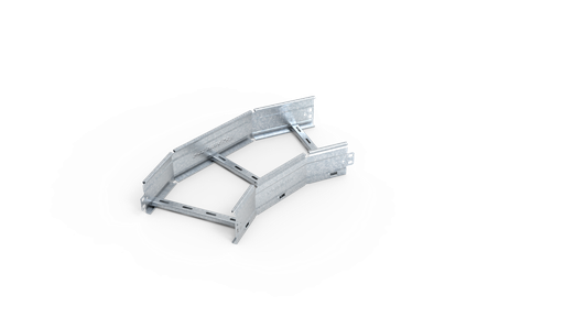 [SAMCS-150-45-090-18-Z] CURVA PLANA ESCALERA SMARTTRAY DE 150mm A 45º ALA 90mm #18 ZINGRIP