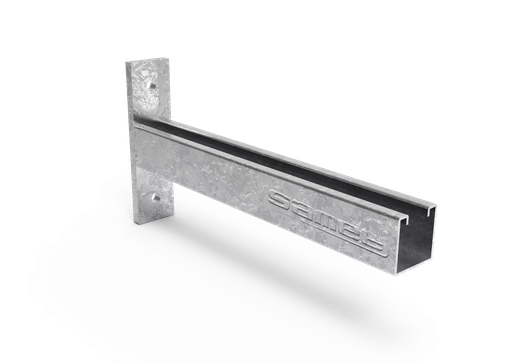 [SAMSC-480-G] SOPORTE DE PERFIL ''C'' DE 480mm GALVANIZADO