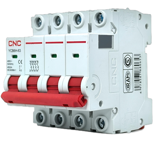 [CNCYCB6H-63-4PC40] Térmica 4x40A 4,5Ka 230/400V 50/60Hz Curva=C